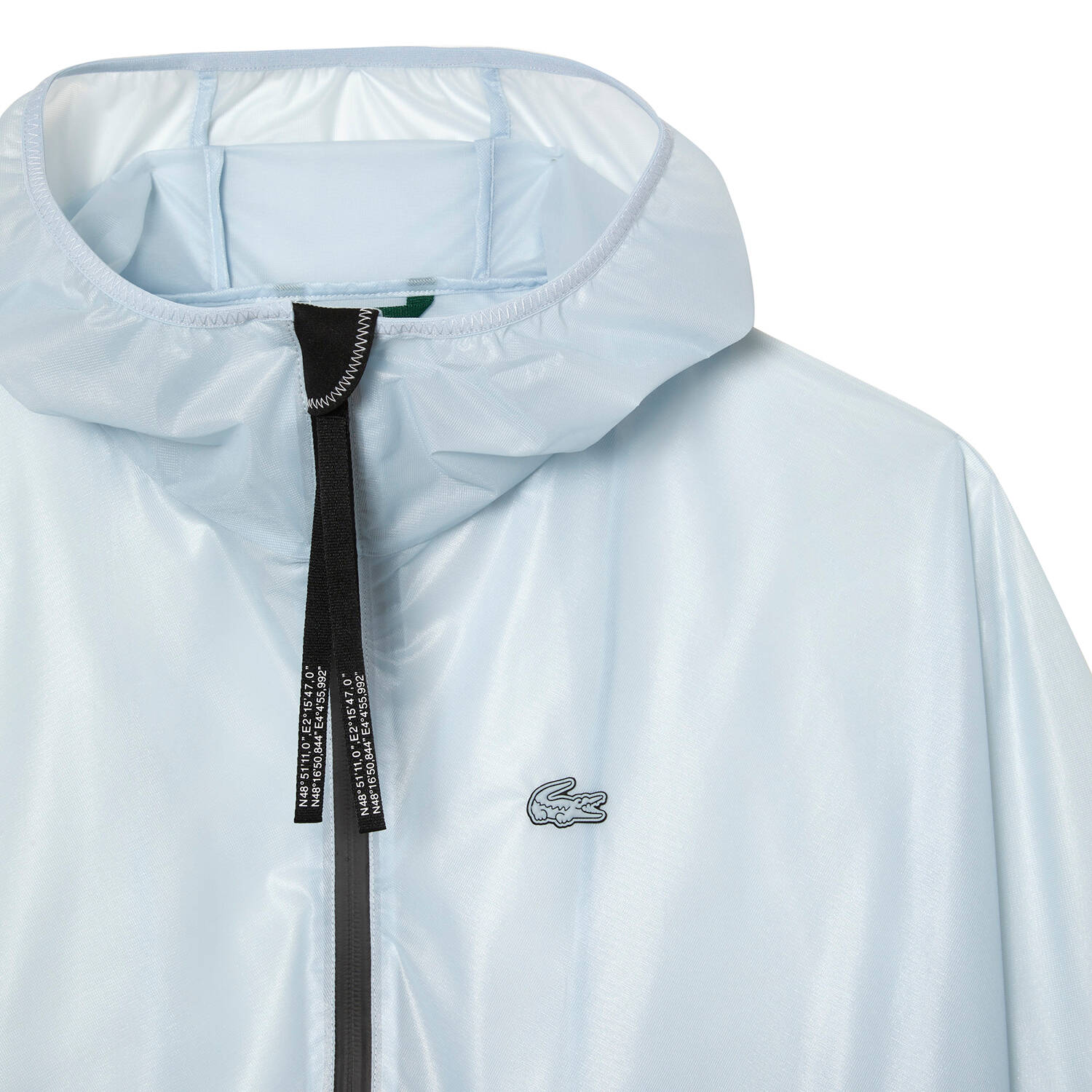 Lacoste regenjacke weiß Clearance